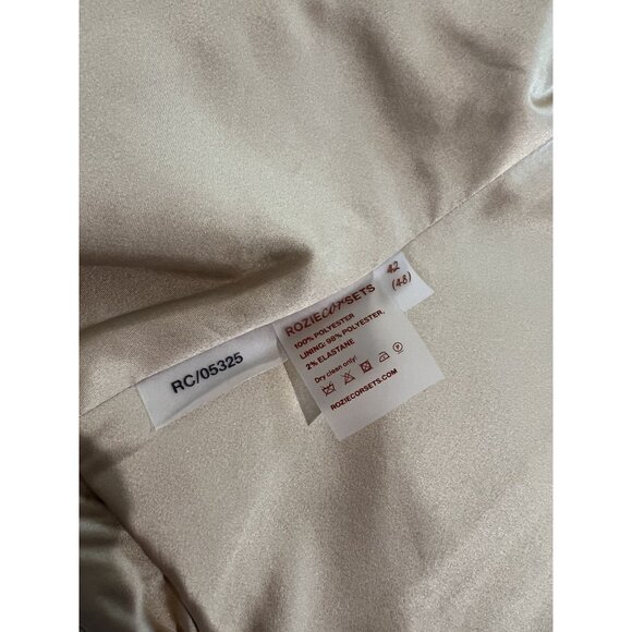 Rozie Corsets Strapless Corset Top in Gold - Picture 5 of 5